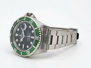 Thumbnail von Rolex Submariner Date Kermit Rehaut Card Full Set LC100