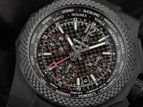 Thumbnail von Breitling for Bentley B05 Unitime Ref.NB0434E5/BE94 2022 Full Set Ungetragen Vintage B05 Unitime Carbon Kautschuk Faltschließe