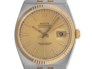 Thumbnail von Rolex Datejust Oysterquartz Ref.17013 1987 Box&Beschreibung sehr gut Vintage Datejust Oysterquartz