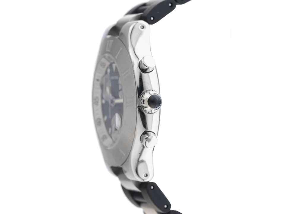  Cartier 21 Chronoscaph Ref.2424 2000 original Box sehr gut Vintage Chronoscaph 21 