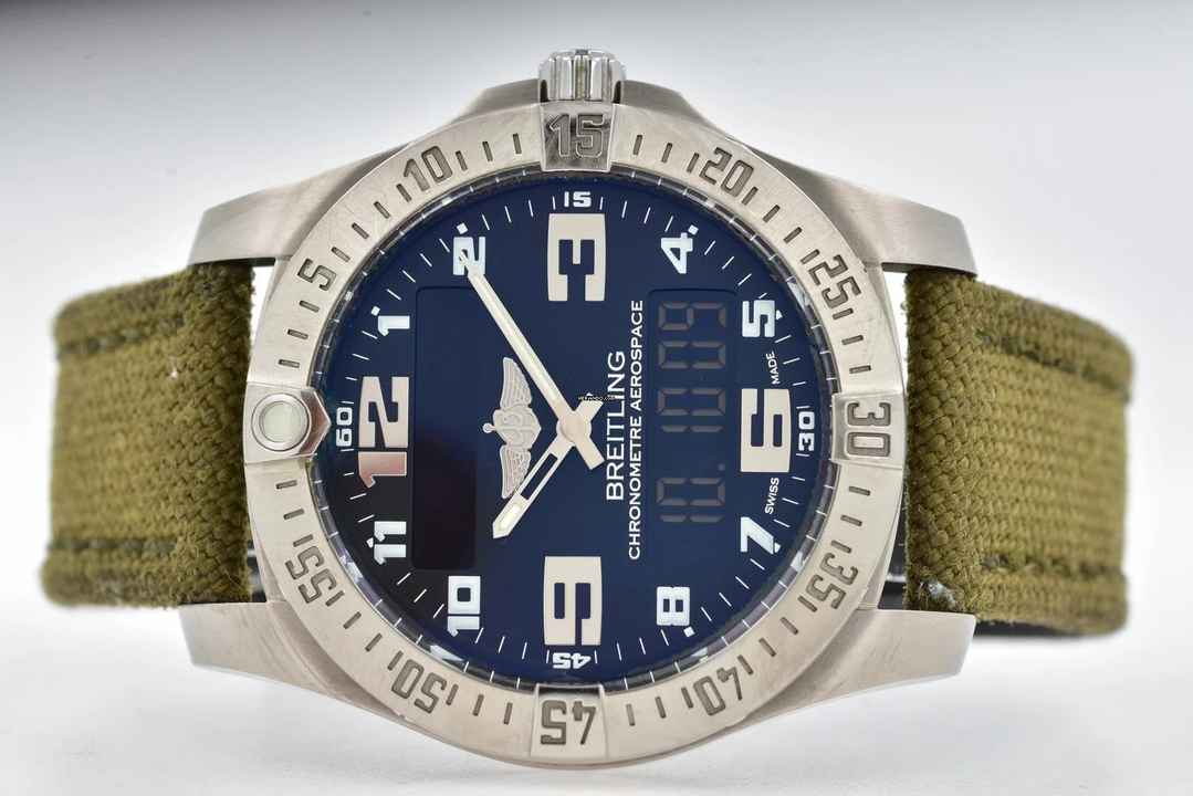  Breitling Aerospace EVO E79363 E7936310/BC27 Textile Strap 
