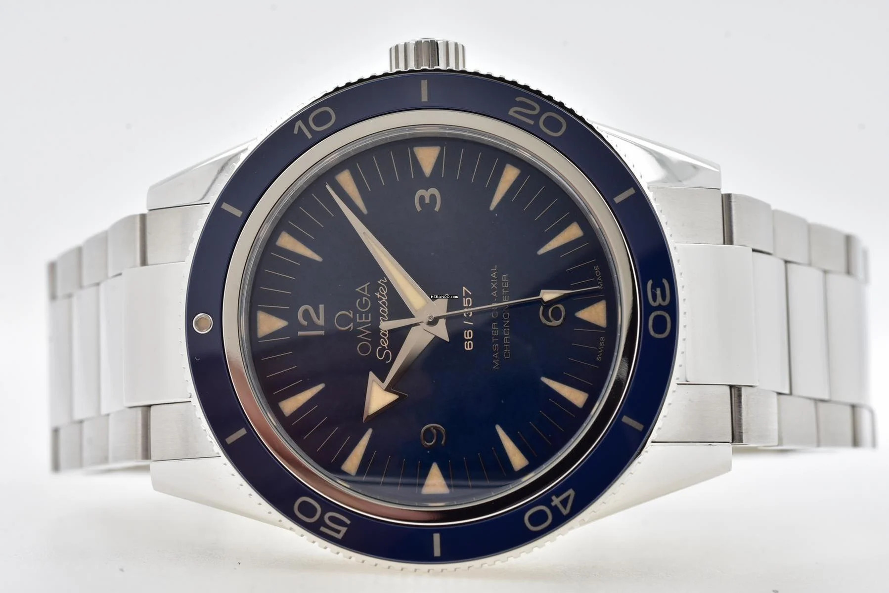 Omega Seamaster 300 Professional Chronometer 23390412103002 950Pt Platinum Limited Edition