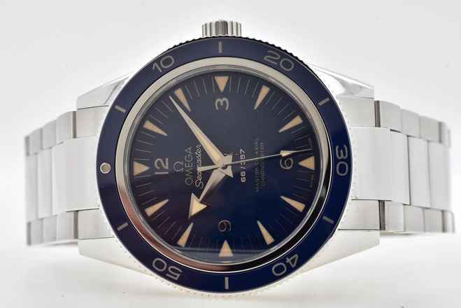  Omega Seamaster 300 Professional Chronometer 23390412103002 950Pt Platinum Limited Edition 
