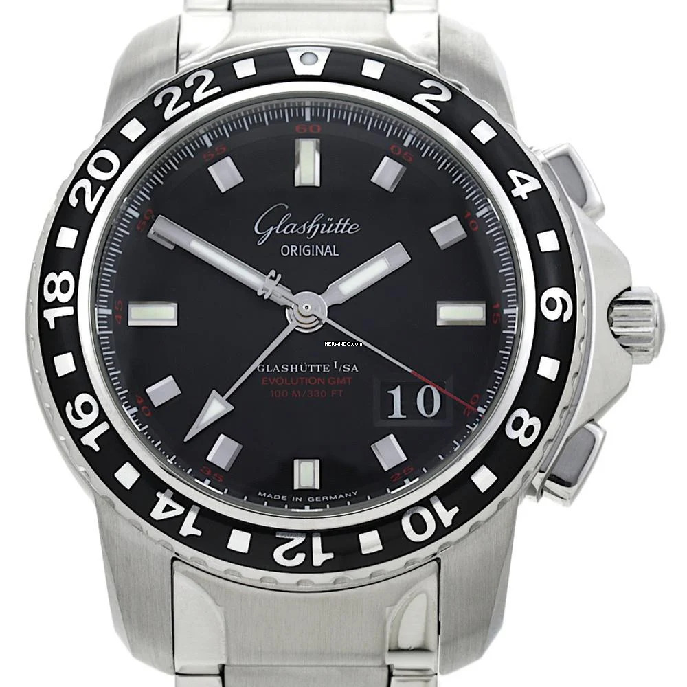 Glashütte Original Sport Evolution GMT 1-39-55-43-03-04