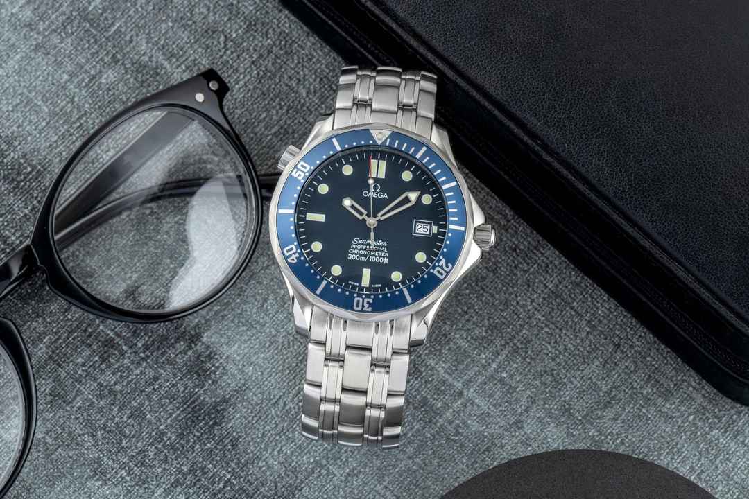  Omega Seamaster Diver 300 M Stahl Automatik Herrenuhr Ref. 2531.80.00 Papiere 