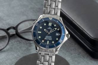 Thumbnail von Omega Seamaster Diver 300 M Stahl Automatik Herrenuhr Ref. 2531.80.00 Papiere