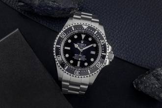 Thumbnail von Rolex Sea-Dweller Deepsea Black Dial Oyster Stahl Automatik Ref. 116660 B&P 2013