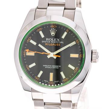  Rolex Milgauss 40 Black Orange – 116400GV – like NEW – 08/2019 Full Set 