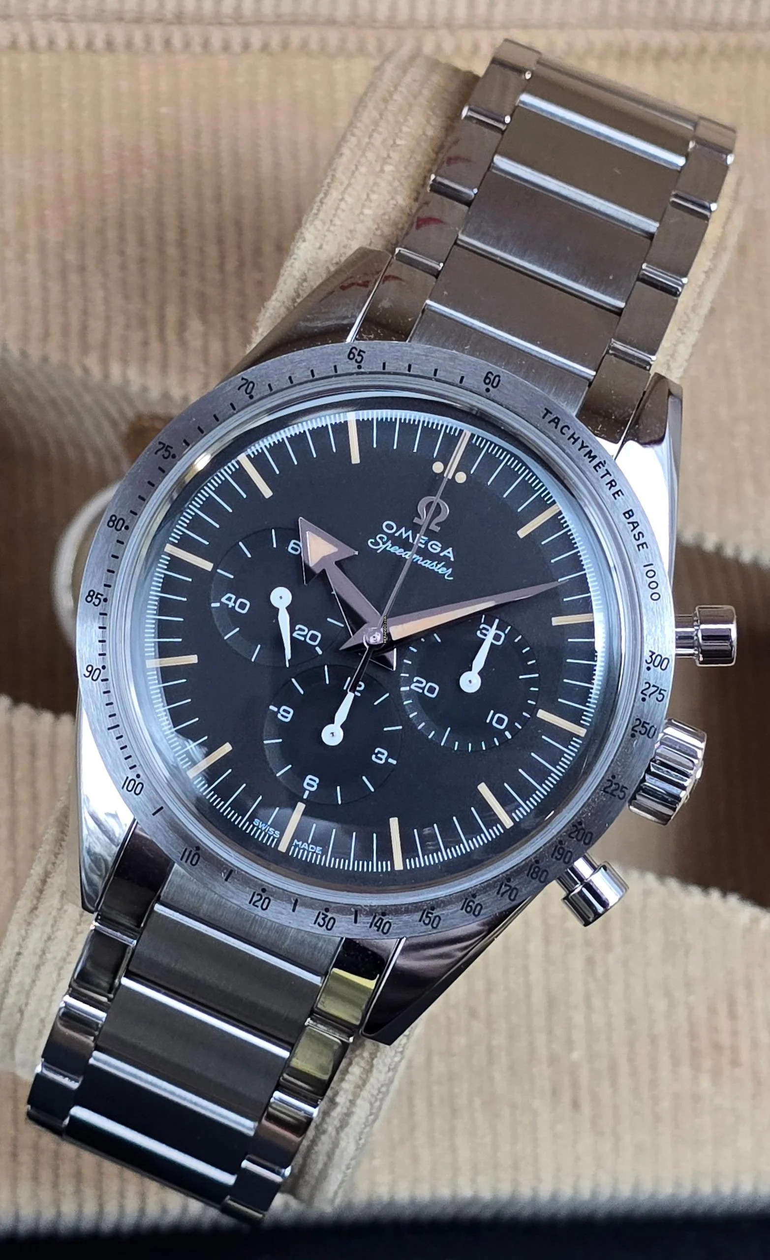  Omega Speedmaster '57 311.10.39.30.01.001 60th Anniversary The 1957 Trilogy Limited Edition Unworn/New Condition Full Set 3-2018 