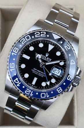  Rolex GMT-Master II Batman 126710BLNR Oyster Bracelet Unworn/Like New Full Set 3-2023 (Unpolished) 