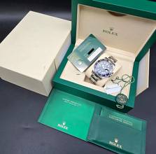 Thumbnail von Rolex GMT-Master II Batman 126710BLNR Oyster Bracelet Unworn/Like New Full Set 3-2023 (Unpolished)