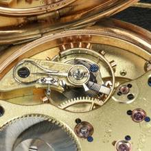 Thumbnail von A. Lange & Söhne 55mm 135g Schwere 18k Gold 1A Savonette Taschenuhr m. Box und Zertifikat 1905 Neuwertiger Zustand