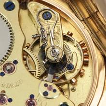 Thumbnail von A. Lange & Söhne 55mm 135g Schwere 18k Gold 1A Savonette Taschenuhr m. Box und Zertifikat 1905 Neuwertiger Zustand