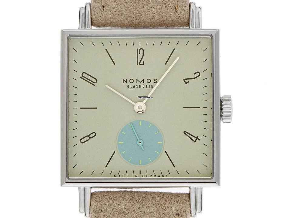  NOMOS Tetra Glashütte Tetra Salvia Ref.439 2026 Full Set Neu Tetra Salvia Green Dial 