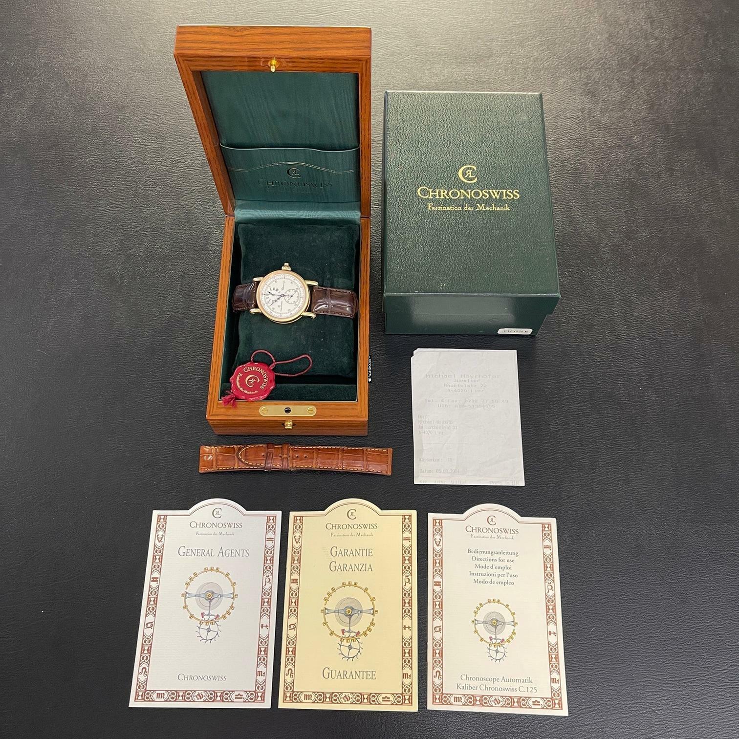 Thumbnail von Chronoswiss Chronoscope Full Set 2004