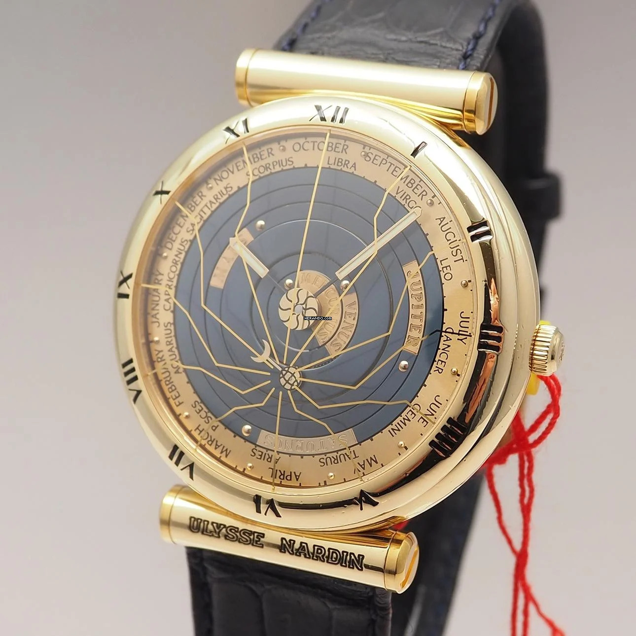  Ulysse Nardin Planetarium Copernicus 831-22 801-22 Gold 18k/750 Box+Papiere +Ulysse N. full service 