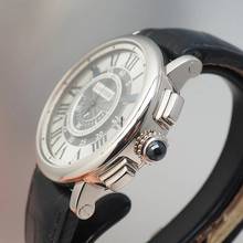 Thumbnail von Cartier Rotonde de Cartier Cetral Chronograph WG 18k/750 B&P+Cartier Service