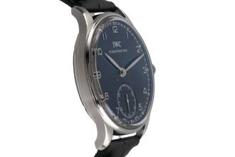 Thumbnail von IWC Portugieser Handaufzug Hand-Wound Edelstahl Handaufzug Herrenuhr Ref. IW545407