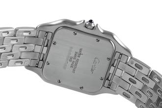 Thumbnail von Cartier Panthère Jumbo Stahl Quarz Silver Roman Dial Ref. W25032P5