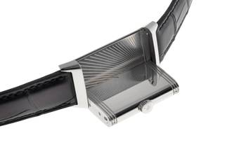 Thumbnail von Jaeger-LeCoultre Reverso Lady Stahl Quarz Diamonds Damenuhr Ref. Q3288420 201.8.47