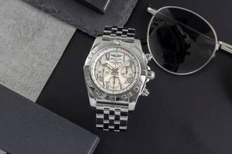 Thumbnail von Breitling Chronomat 44 Chronograph Stahl Automatik Ref. AB011012 Papiere 2010