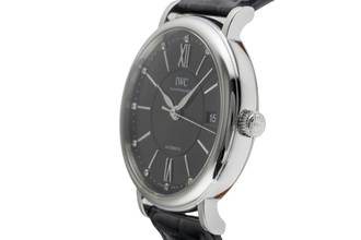 Thumbnail von IWC Portofino Automatic 37 Diamonds Stahl Automatik Medium Ref. IW458102