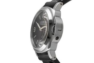 Thumbnail von Panerai Luminor Base Logo Stahl Handaufzug Herrenuhr Ref. PAM01086 NP. 5700 