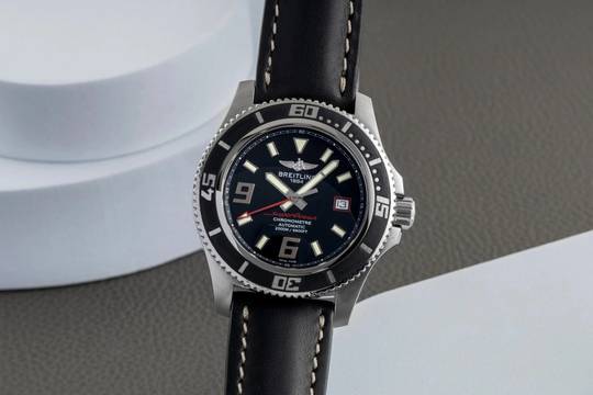  Breitling Superocean 44 Edelstahl Automatik Herrenuhr Ref. A17391 