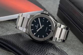 Thumbnail von Hublot Classic Fusion Titanium Automatik Herrenuhr Ref. 548.NX.1170.NX