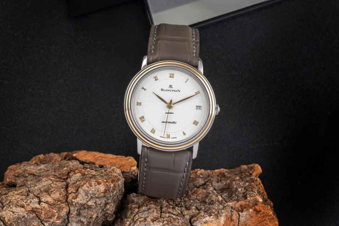  Blancpain Villeret Stahl / Gold Automatik Ref. 1195-1318 Service 07/2025 