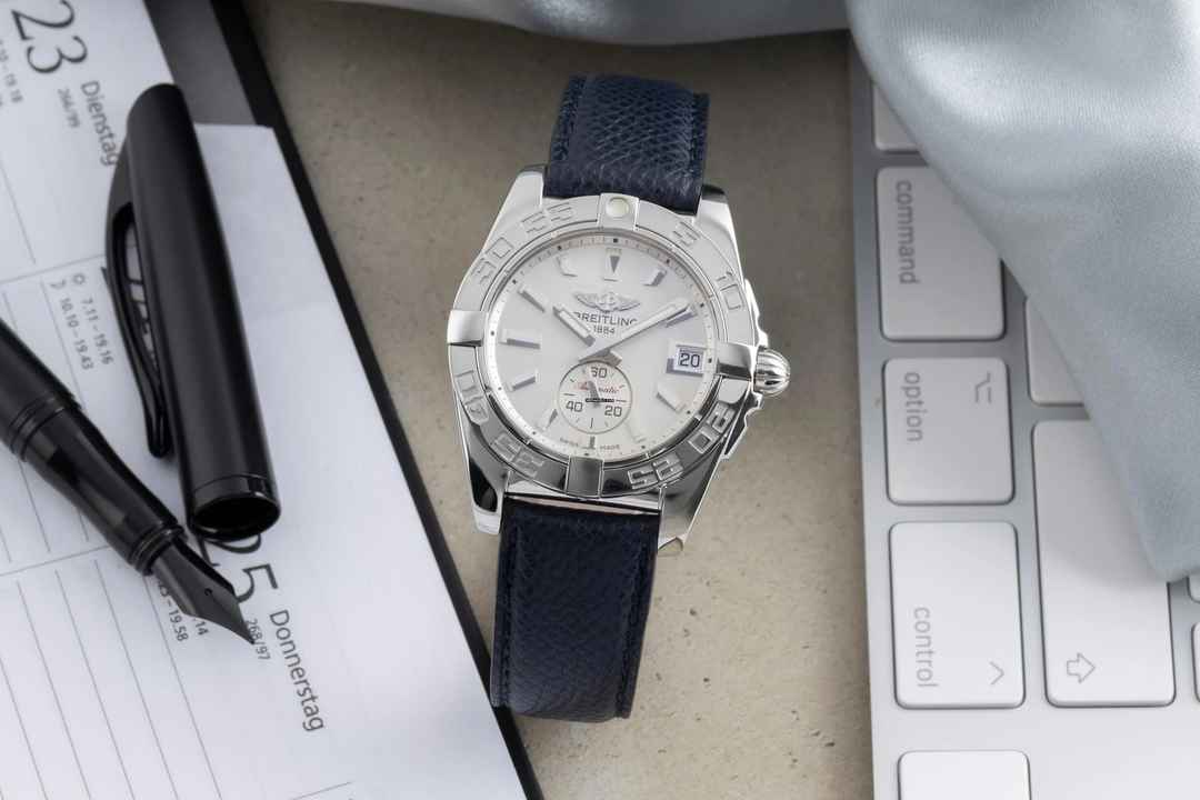  Breitling Galactic 36 Edelstahl Automatik Herrenuhr Ref. A3733012/G706 Papiere 