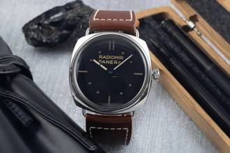 Thumbnail von Panerai Radiomir Edelstahl Handaufzug Herrenuhr Ref. PAM00449 Papiere