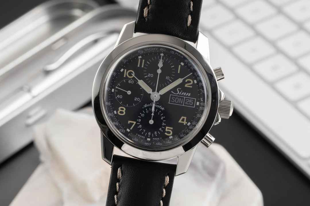  Sinn 103 ST Chronograph Stahl Automatik Herrenuhr Ref. 103.050 