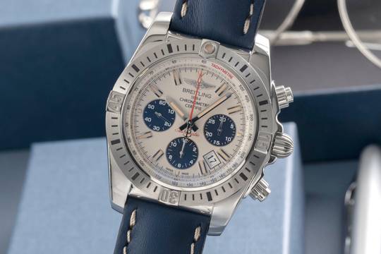  Breitling Chronomat 44 Airborne Chronograph Automatik Ref. AB01154G/G786 B&P 
