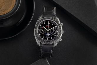 Thumbnail von Omega Speedmaster Moonphase Moonwatch Mondphase 304.33.44.52.01.001 B&P