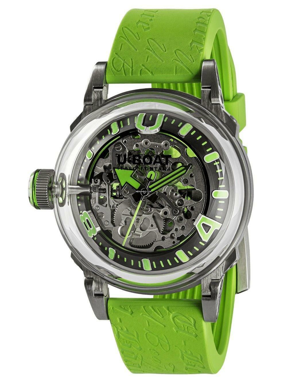  U-Boat 3344 Herrenuhr U-65 Automatik 44mm 5ATM 