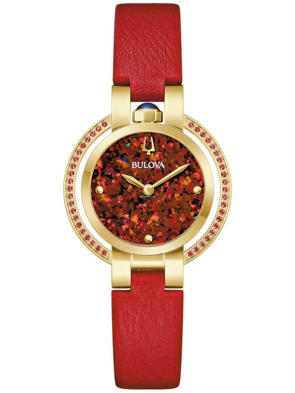 Bulova 97R105 Rubaiyat Autumn Damenuhr 30,5mm 3ATM