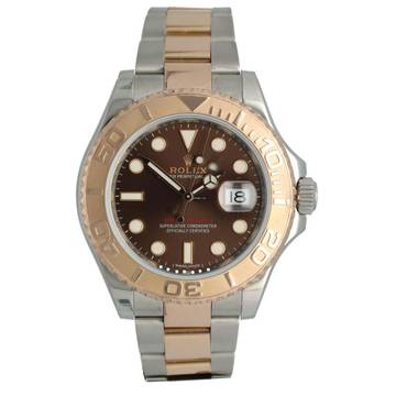  Rolex Yacht-Master 40 Everose-steel Ref. 116621 Chocolate dial 