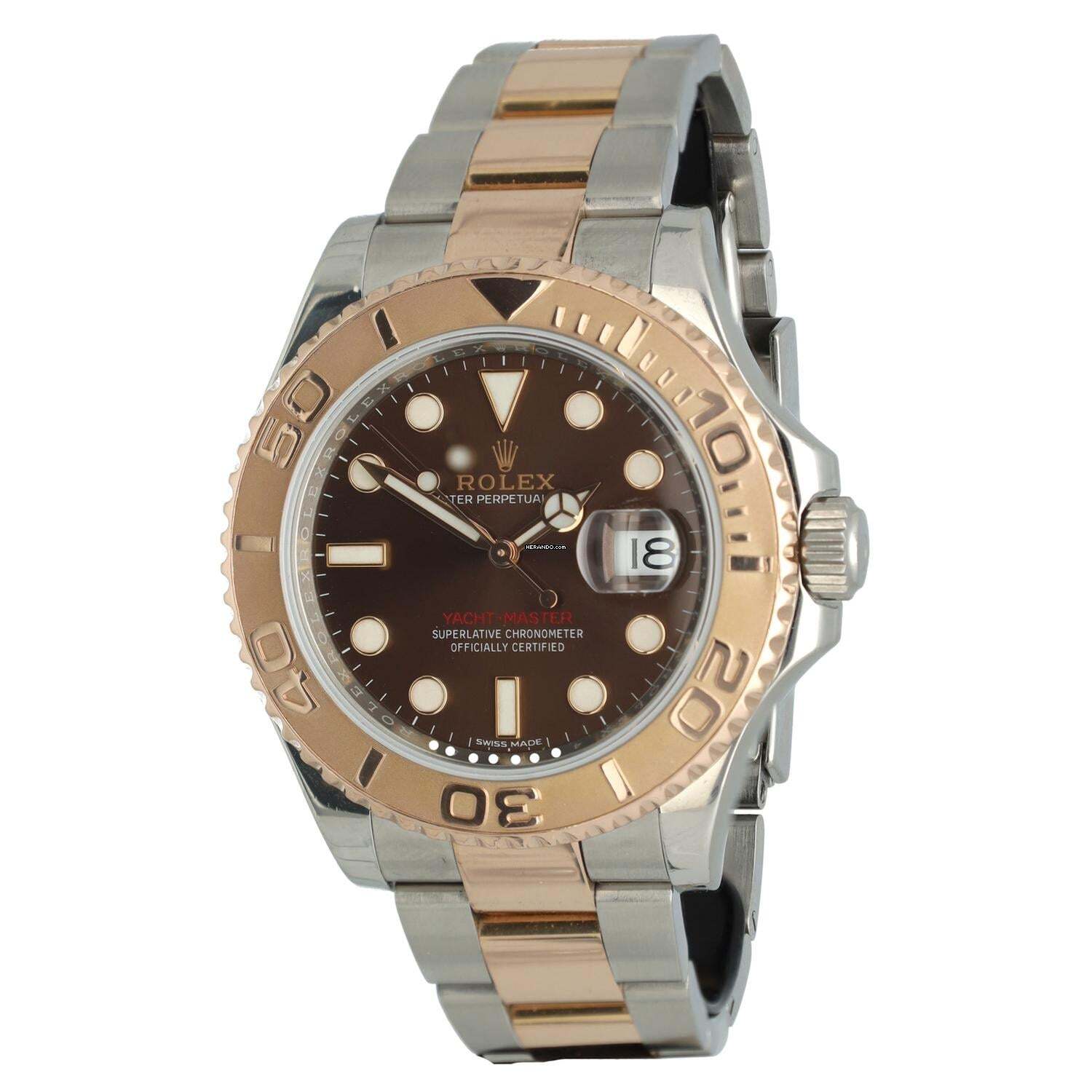 Thumbnail von Rolex Yacht-Master 40 Everose-steel Ref. 116621 Chocolate dial