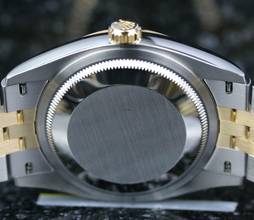 Thumbnail von Rolex Datejust 36 Steel Gold - Champagne Diamond - like New - Fullset - 2023