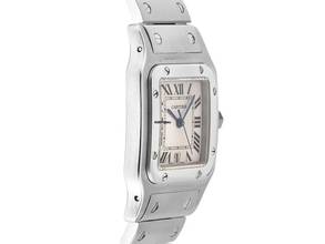 Thumbnail von Cartier Santos Galbée GM großes Modell Ref.1564 1999 BoxBeschreibung wie Neu Vintage Santos Galbee GM großes Modell