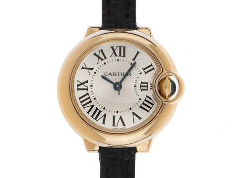  Cartier Ballon Bleu PM kleines Modell Ref.3006 1995 Full Set sehr gut Vintage Ballon Bleu PM kleines Modell 18kt Gelbgold 