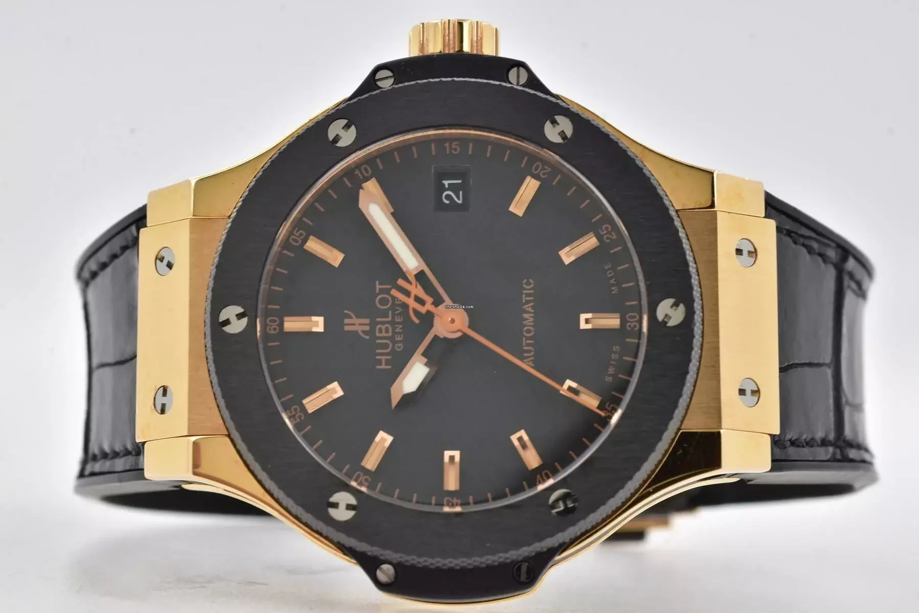  Hublot Big Bang 38 mm 18k Rose gold Roségold Ceramic 365.PM.1780.LR 