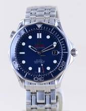 Thumbnail von Omega Seamaster Diver 300 M Co-Axial blue Dial Keramik Automatic 41 mm Top Diver B+P