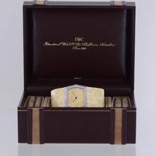 Thumbnail von IWC 18K Gelbgold Dresswatch 750 gold Jumbo Diamond Bezel Milanaise ultra rar