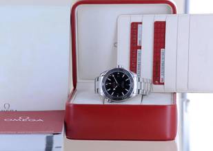 Thumbnail von Omega Seamaster Planet Ocean Black 45,5mm Big Size B+P 600M