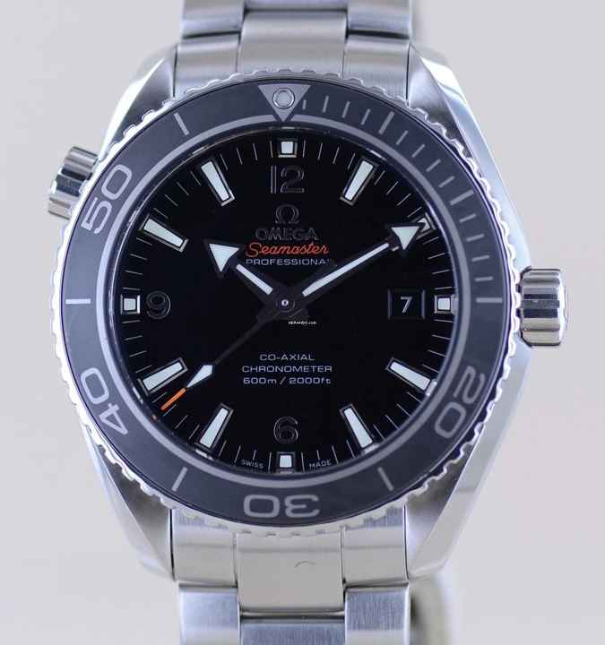  Omega Seamaster Planet Ocean Black 45,5mm Big Size B+P 600M 