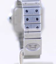 Thumbnail von Cartier Santos Galbée Mens Medium Stahl Galbée Roman Dial Quarz Unisex Date