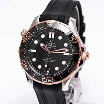  Omega Seamaster Diver 300 M 42 – Steel Gold – 210.22.42.20.01.002 – like NEW – 02/2024 Full Set 