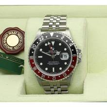 Thumbnail von Rolex GMT-Master II Ref. 16710 'Coke' Full set 2005 Like NEW unpolished
